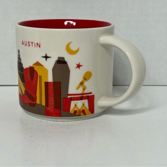 Starbucks "You Are Here" Mug | Austin, TX | 14 oz Capacity - Picture 2 of 9